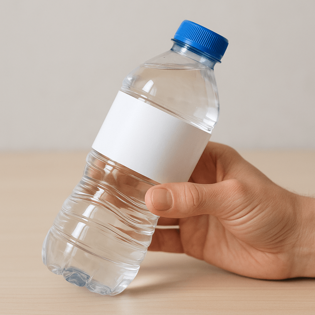 L’étiquette d’une bouteille renseigne sur sa catégorie et sa composition minérale.