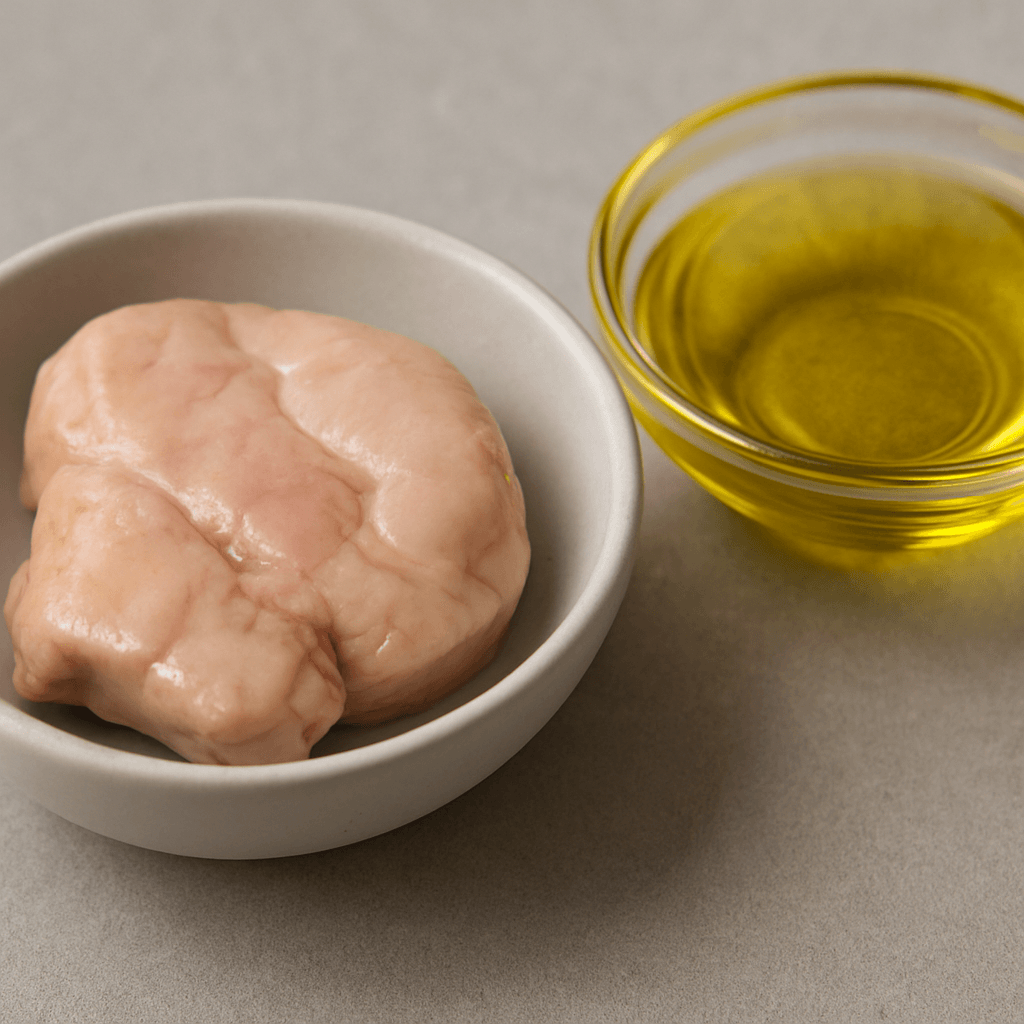 L’huile de foie de morue est une matière grasse extraite du foie de la morue.
