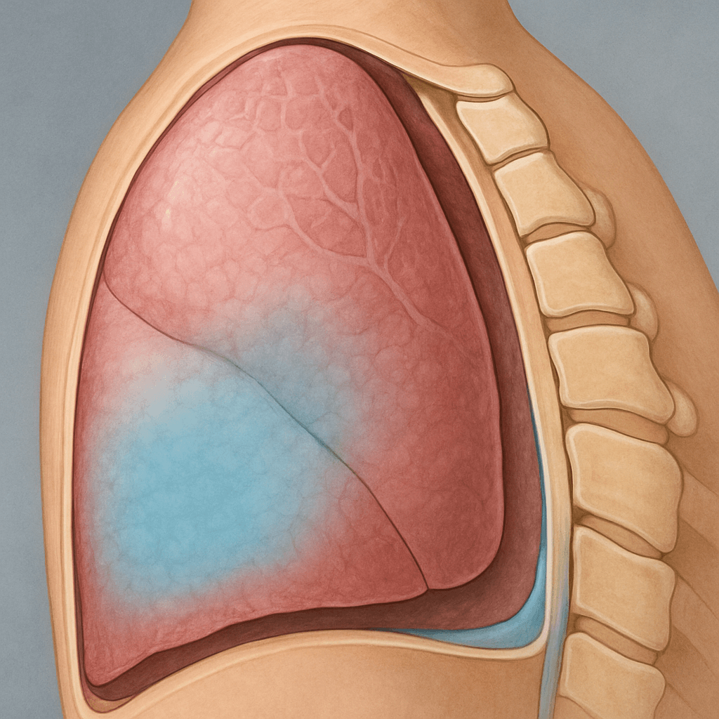 L’œdème pulmonaire concerne le poumon, tandis que l’épanchement pleural se situe autour de lui.