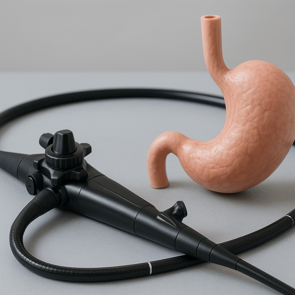 Une endoscopie digestive haute permet d’examiner l’œsophage et l’estomac.